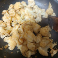 El cooksnap de Mary Karla cuando hizo Coliflor al ajillo.