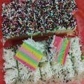 Cooksnap dari Noveve 2017 untuk resep 187. Bolu Santan Pelangi Kukus