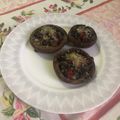 El cooksnap de caminofeesperanza cuando hizo Portobellos rellenos en airfryer.