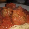 El cooksnap de Marcos De Sousa Joao cuando hizo Albóndigas con salsa.