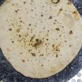Muskaan Kashif's cooksnap of when they made Roti.