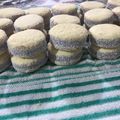 El cooksnap de Dana Segovia Cendra cuando hizo Alfajor de maicena con manteca.