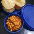 Sonal Karia's cooksnap of when they made છોલે પુરી.