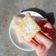 Cooksnap Nur Mardiah Amirah Az Zahra semasa beliau membuat Getas Sandwic!.