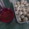 Cooksnap dari Dwi Mulyani untuk resep Cilok Pedas Empuk