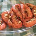 El cooksnap de Aurora Revenga Diaz cuando hizo Langostinos al horno.