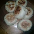 El cooksnap de María Eugenia cuando hizo Pan al sartén o 'Englsih Muffin' (vegan/oil-free)!.