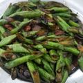 Cooksnap Zarafafiis ❣️🌹 semasa beliau membuat Kacang panjang tumis kicap.