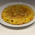 El cooksnap de lusalcidos cuando hizo Tortilla de patata y boniato.