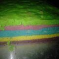 Cooksnap dari Ummi Kulsum untuk resep Rainbow cake kukus