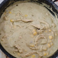 El cooksnap de Joanna Utrera Ramon cuando hizo Pollo en salsa verde con toque cremoso.