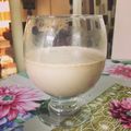El cooksnap de Silvia Salas cuando hizo Leche de avena.