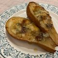 Nami's cooksnap of when they made Baked pears with stilton cheese.