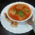 Aruna Thapar's cooksnap of when they made Tomato Soup.