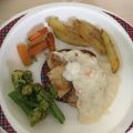 Cooksnap dari Septianika Adimirza untuk resep Menu MPASI Revan (1tahun)Chicken breast with mushroom sauce
