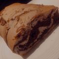 El cooksnap de Paola Andrea cuando hizo Budín marmolado.