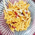 Smruti Shah's cooksnap of when they made ફરાળી ભેળ (Farali Bhel Recipe In Gujarati).