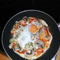 El cooksnap de MarielGuinea cuando hizo Pizza a la sartén.