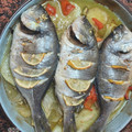 El cooksnap de Ari Rodriguez cuando hizo Dorada al horno.