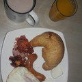 El cooksnap de Fernando Gallo cuando hizo Desayuno inglés.