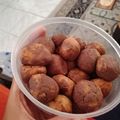 Cooksnap dari Zahra Syawie untuk resep Bola bola coklat roti marie