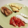 Zsuzsa Hajduné Cooksnap-ja, amikor elkészítette a(z) Sajtos omlett receptet.