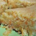El cooksnap de Mariana Morales cuando hizo Budín vegano de naranja y zanahoria.
