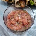 Sobia Siddique's cooksnap of when they made Grated red salsa.