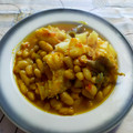 El cooksnap de Ana Porrúa Triñanes cuando hizo Alubias blancas con bacalao en olla rápida.