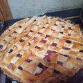 El cooksnap de Victoria Marileo cuando hizo Cherry pie (tarta de cereza).