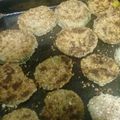 El cooksnap de iva cuando hizo Milanesas de zapallito verde rellenas.