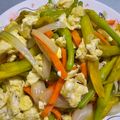 藍海冰心 的 金針花炒蛋 cooksnap