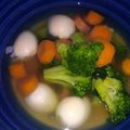 Cooksnap dari Nunda Vieta untuk resep Sop Brokoli Puyuh Bening simple