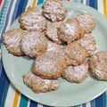 El cooksnap de Laura cuando hizo 🍘 Galletitas pepas de avena, coco y dulce de leche 🍘.