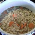 debra.vanwassenhove's cooksnap of when they made Chicken Noodle Soup.