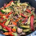 oldaleri Cooksnap-ja, amikor elkészítette a(z) Csirkés zöldséges wok receptet.