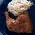 sunshine1's cooksnap of when they made Potato crusted fried chicken.