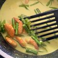 Cooksnap AriesyaFauzi semasa beliau membuat Udang Masak Lemak Cili Api.
