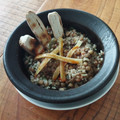El cooksnap de Hernán Escobar C. cuando hizo Guiso de Lentejas con arroz.