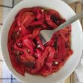 Cooksnap από Χριστίνα Μ στη συνταγή Πιπεριές Φλωρίνης ψητές σαλάτα!