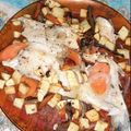 El cooksnap de Cecilio cuando hizo Pejerrey al horno con verduras y papas fritas.