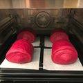 bling bling ching 的 甜菜根雙色饅頭 cooksnap