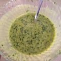 El cooksnap de Juli Pe Ca cuando hizo Vinagreta de Cilantro.