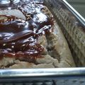 El cooksnap de Cande Jorge cuando hizo Budín integral de banana con dulce de leche.