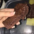 El cooksnap de Aldana Belinsoni cuando hizo Brownies celíacos.