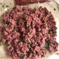 El cooksnap de Maricarmen Meza cuando hizo Sándwich tártara.