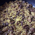 El cooksnap de carlos cuando hizo Arroz al ras el hanout.