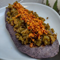 El cooksnap de Tadeo Ibarra cuando hizo Salsa seca de cacahuate, Sonora, México 🥜🌶️🔥.