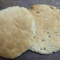El cooksnap de Santiago Taha (Facebook) cuando hizo Pan de Campo.