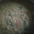 El cooksnap de Guerrera de la Fe cuando hizo Sango de Camarón.